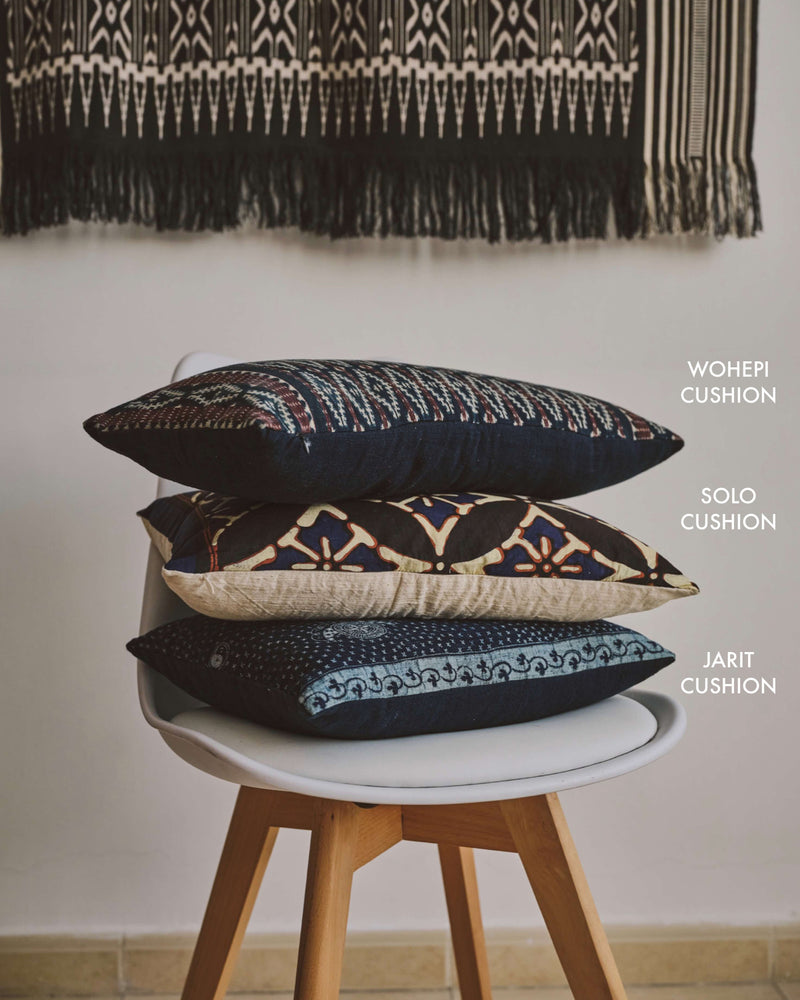 Story of Source Trio of cushions from Indonesia