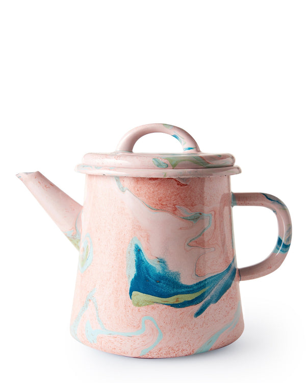 Story of Source enamel blush teapot